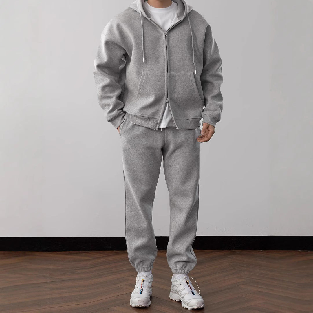 Men's Loose-Fit Casual Hoodie Set