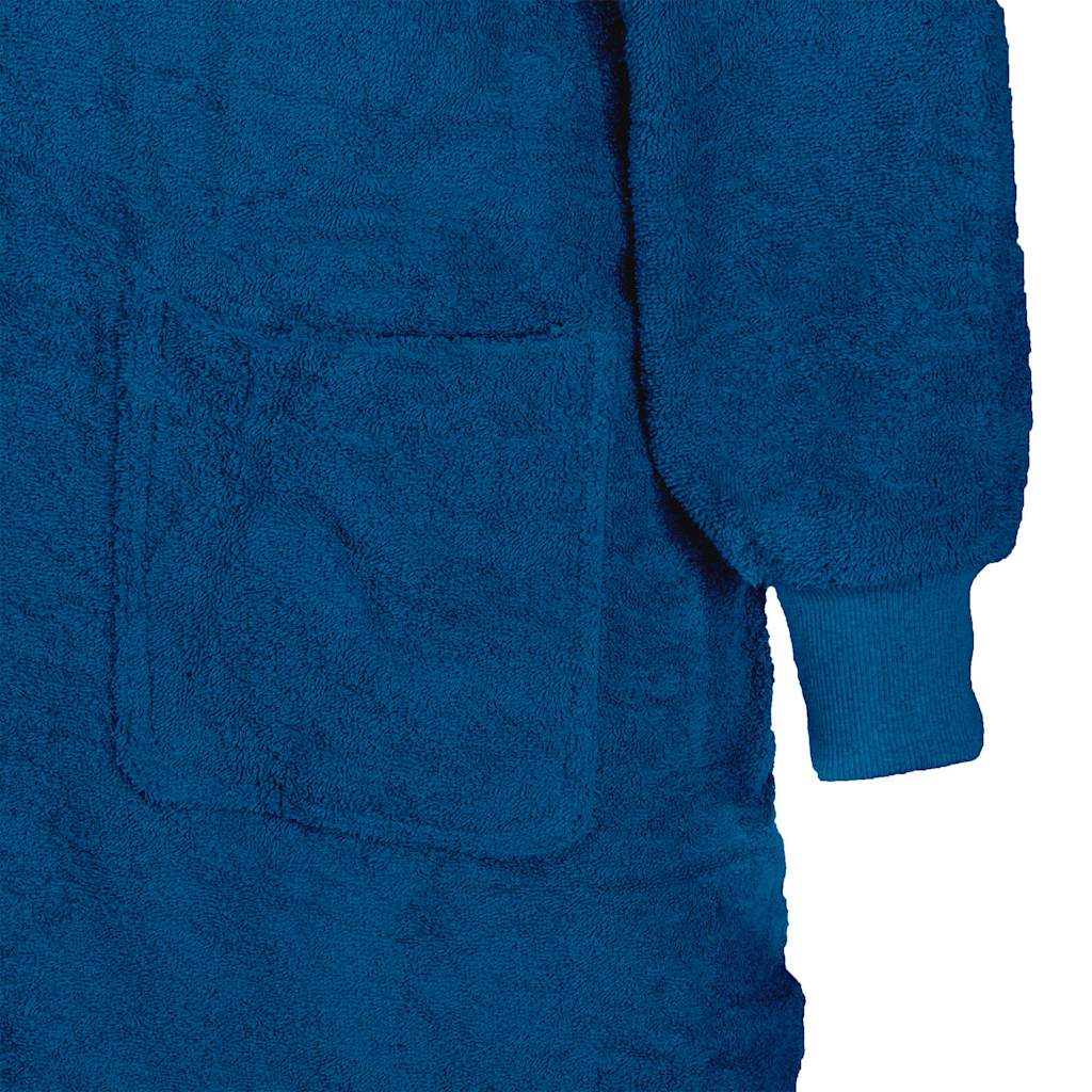 Bathrobe Navy Blue L Cotton   Bathrobe CHIN