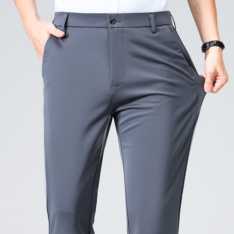 Men's Casual Trousers Business Trousers Loose