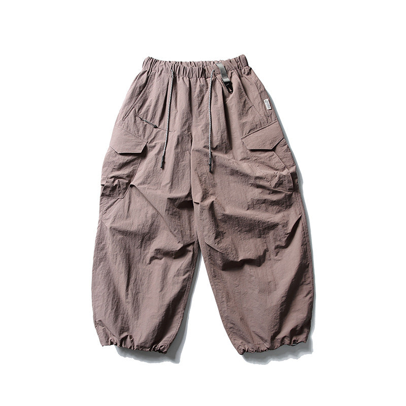 Super Loose Lightweight Outdoor Function Paratrooper Pants Quick-drying Camouflaged Male Overalls
