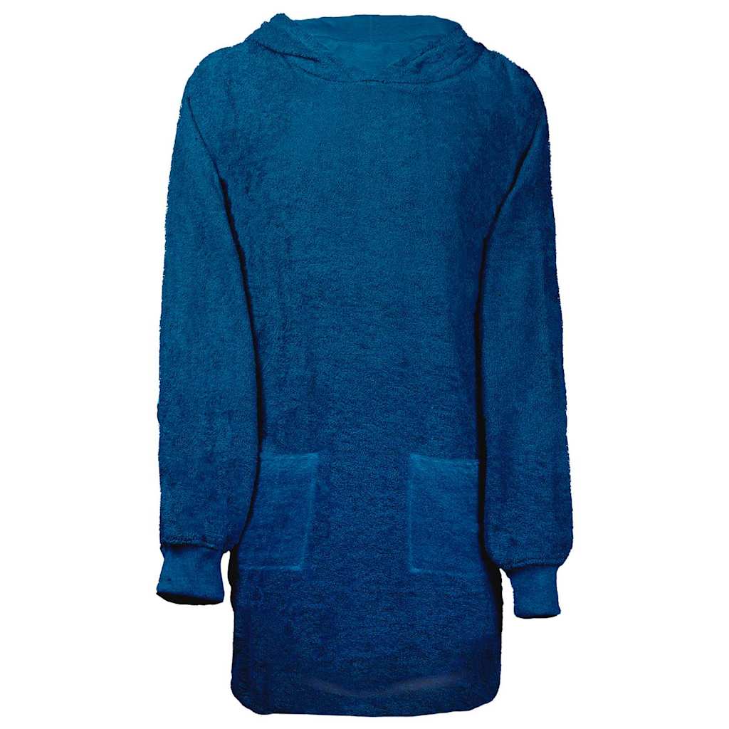 Bathrobe Navy Blue L Cotton   Bathrobe CHIN