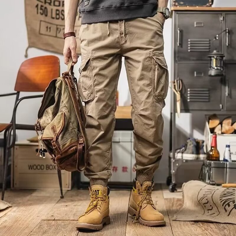 Loose Trendy Casual Jogger Pants Men's Overalls