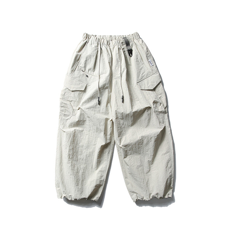 Super Loose Lightweight Outdoor Function Paratrooper Pants Quick-drying Camouflaged Male Overalls