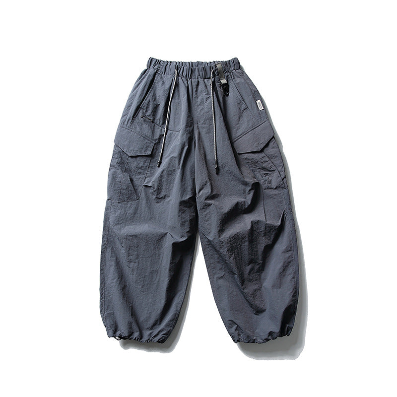 Super Loose Lightweight Outdoor Function Paratrooper Pants Quick-drying Camouflaged Male Overalls